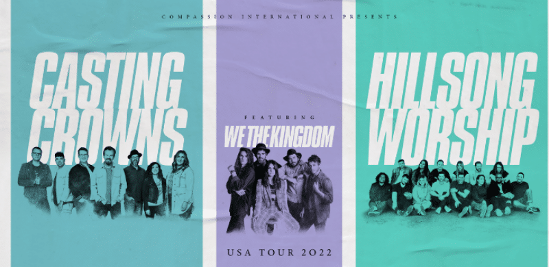 Premier Productions Announces Mega Tour With Casting Crowns, Hillsong Worship and We The Kingdom