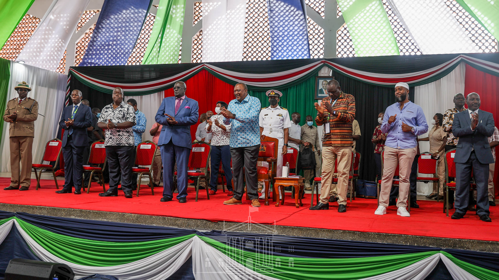 Uhuru at schools heads conference in Mombasa