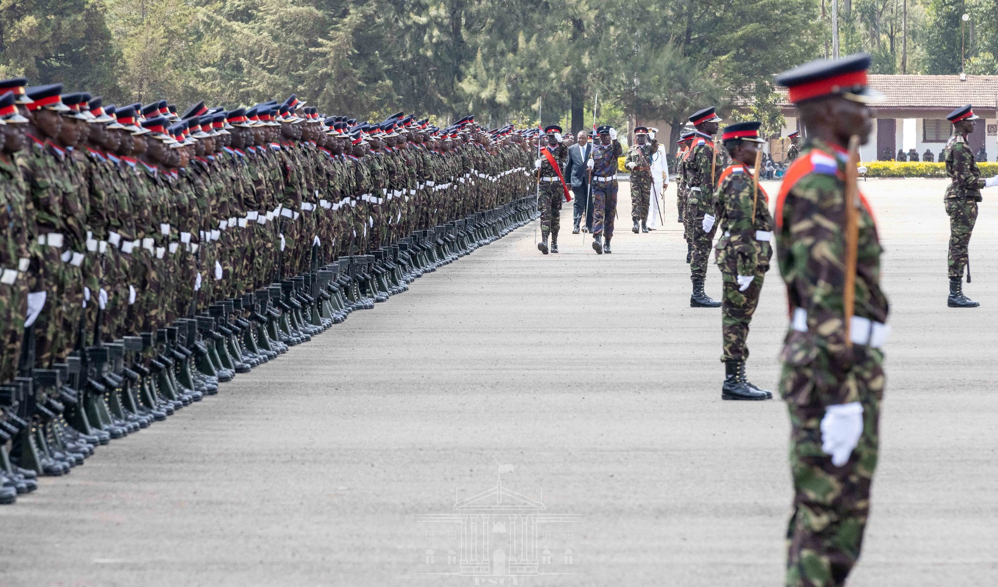 President Kenyatta Lauds KDF For Serving The Country Beyond The Call Of Duty