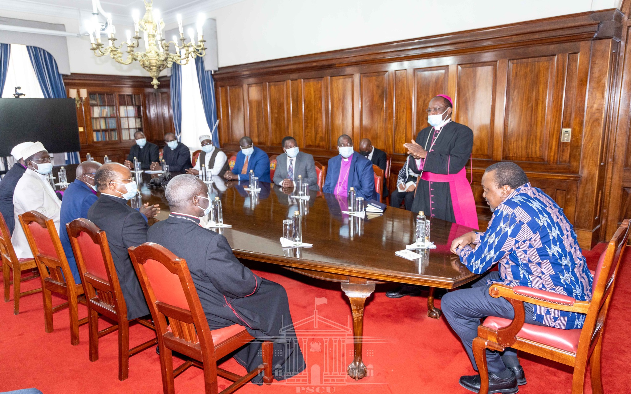 President Kenyatta holds talks with religious leaders