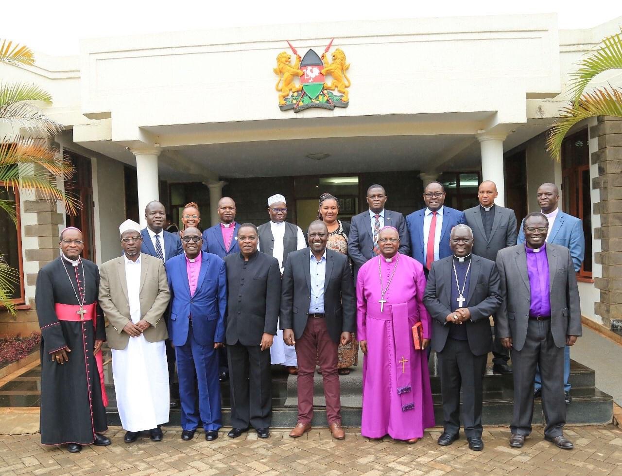 President-Elect: William Ruto meets Religious Leaders of Kenya