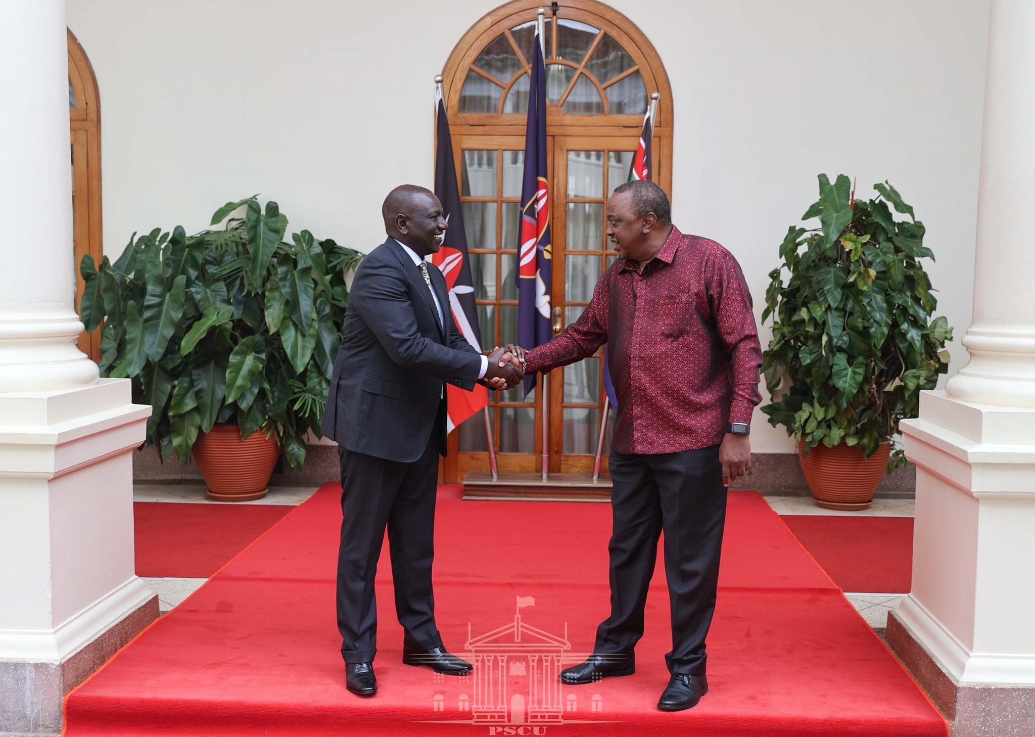 President Kenyatta meets the President-elect William Ruto