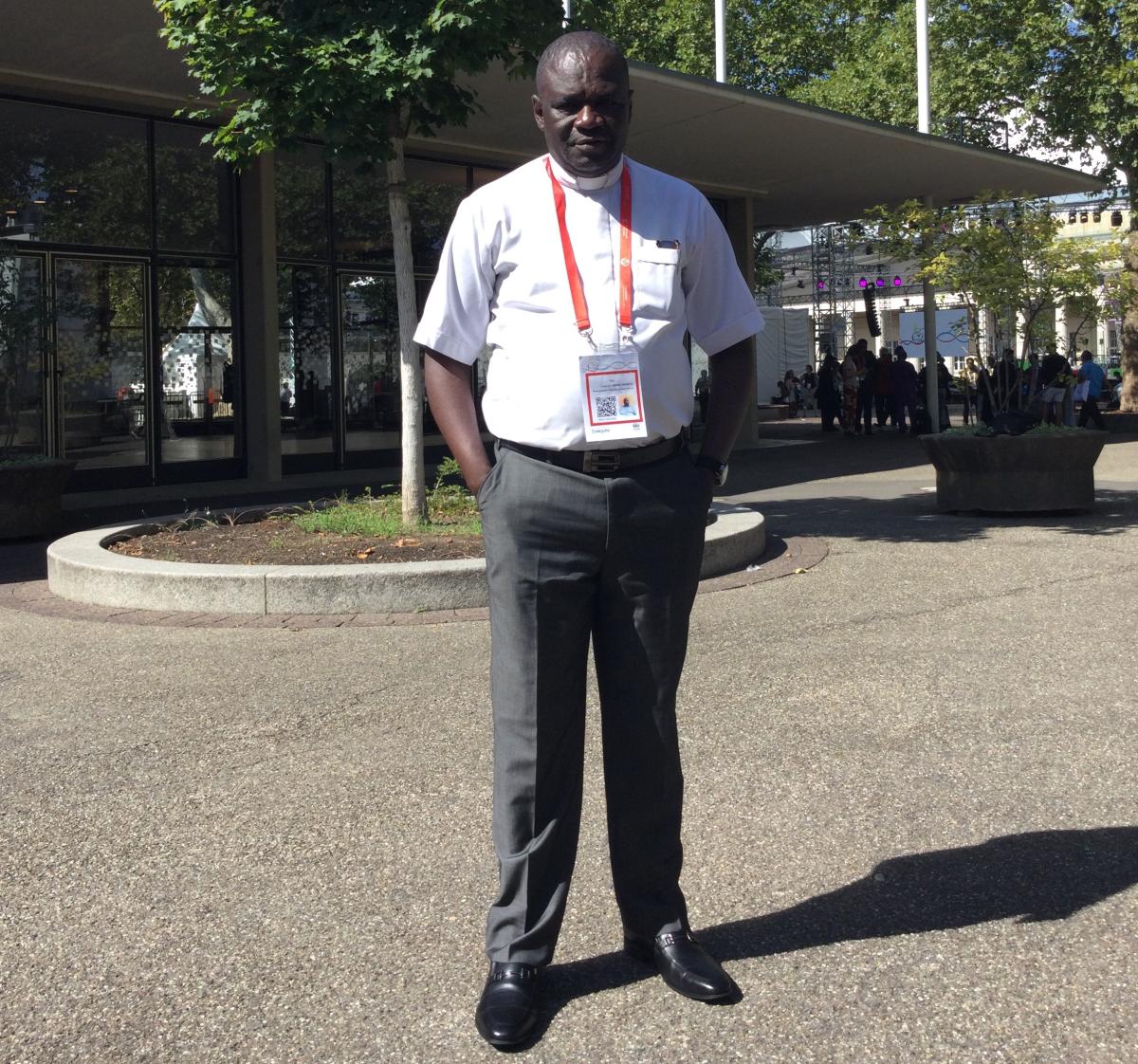 Rev. Joannes Owino Siang’a: deaf Kenyan Presbyterian cleric in WCC’s executive committee