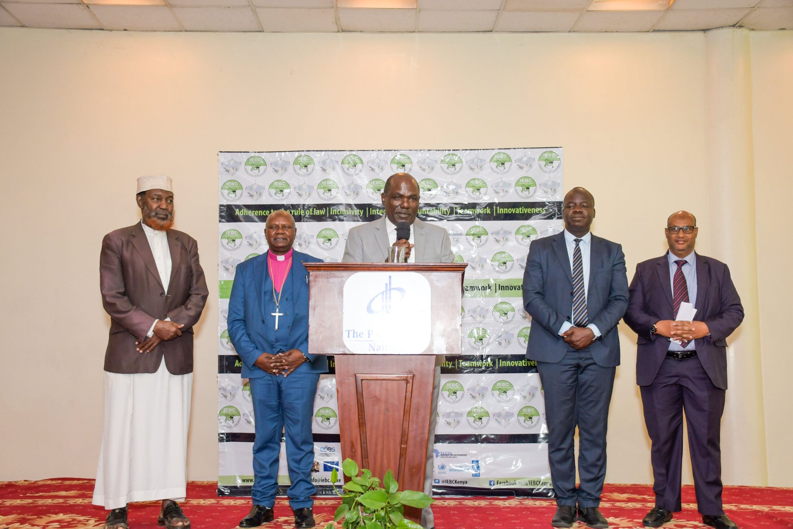 IEBC holds a post-election consultative meeting with the Inter-Religious Council of Kenya