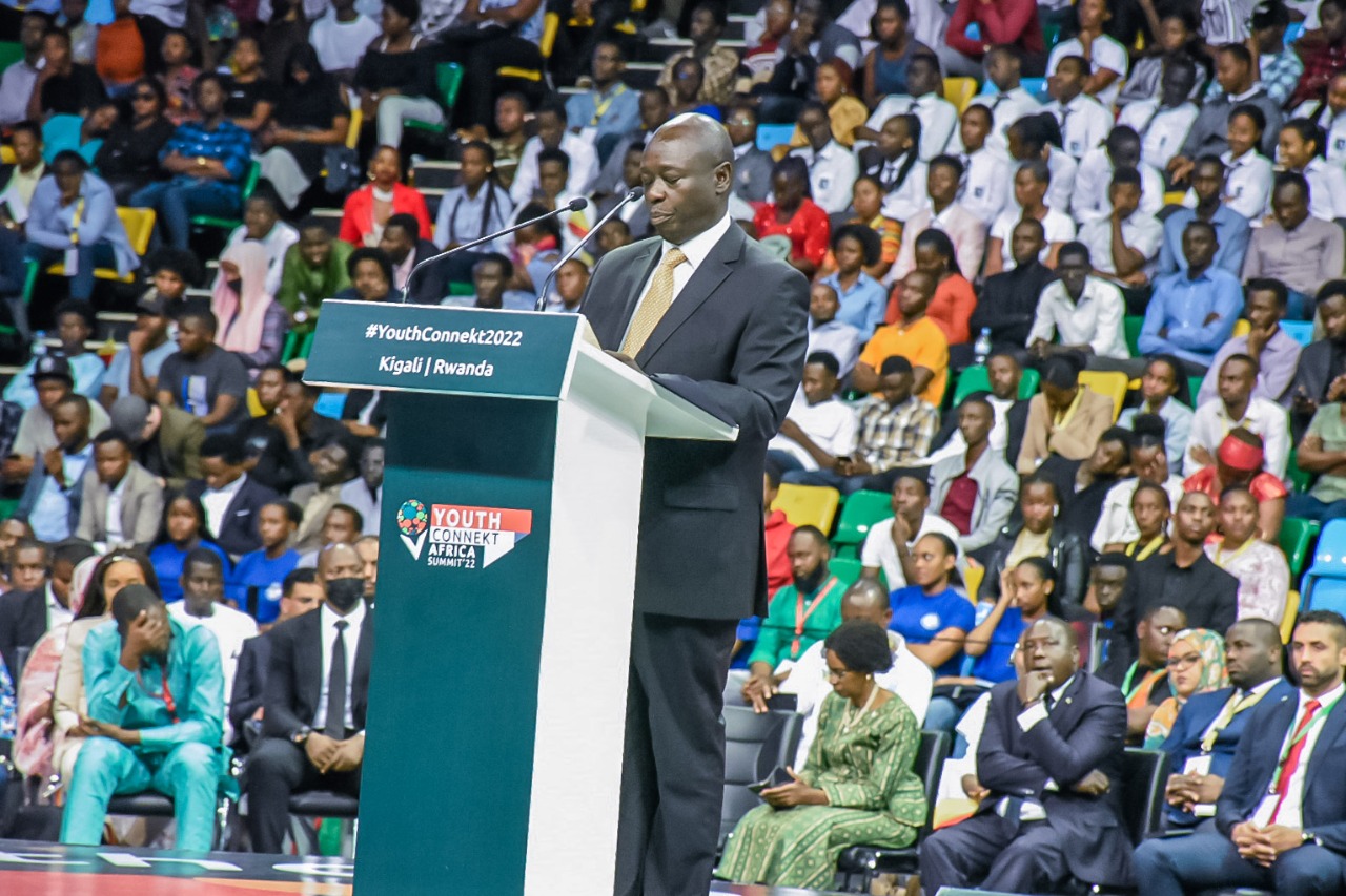 DP Rigathi Gachagua attends the 2022 YouthConnekt African Summit