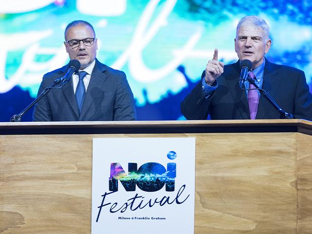 Franklin Graham's Noi Festival in Milan Breaks Attendance Record, Hundreds Respond to Gospel