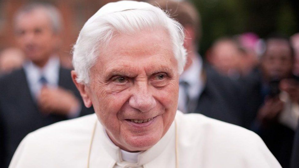 Pope Benedict XVI’s lying in state begins ahead of funeral