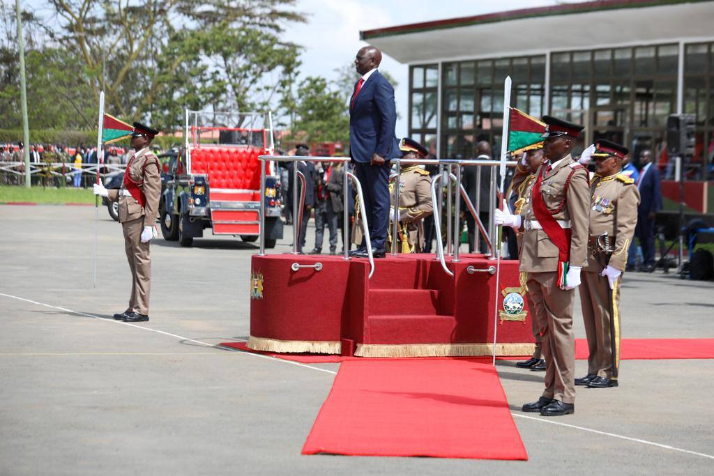 "We will have people-centered, service-oriented Police to combat crime" - President Ruto