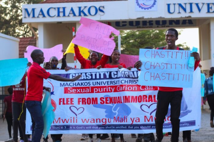 Focus chastity campaign Machakos Uni