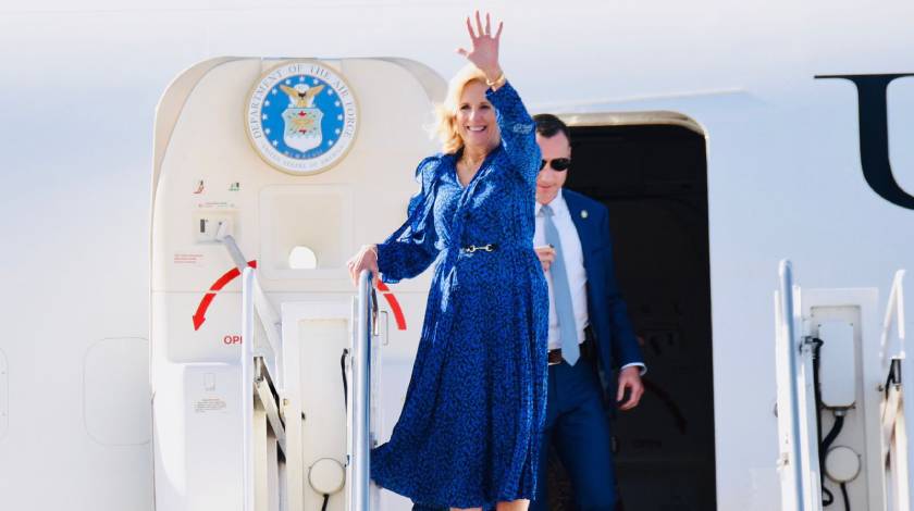 US First Lady Jill Biden arrives in Kenya for two-day visit