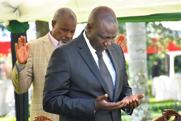 President Ruto to lead the Country in a Prayer Service on February 14
